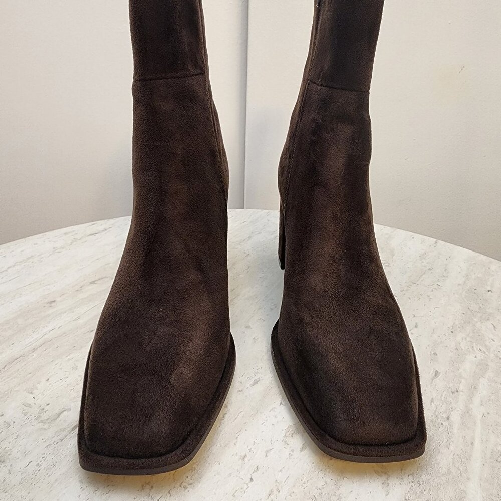 Madden Girl Monicaa Block-Heel Dark Chocolate 7.5M - C008 - Picture 2 of 10